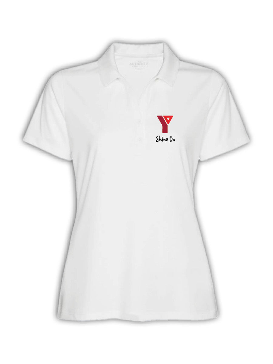 YMCA H&W - Ladies DriFit Polo - Embroidered Logo
