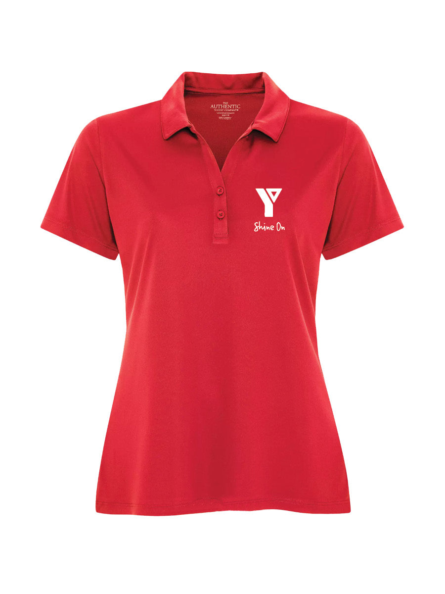 YMCA H&W - Ladies DriFit Polo - Embroidered Logo