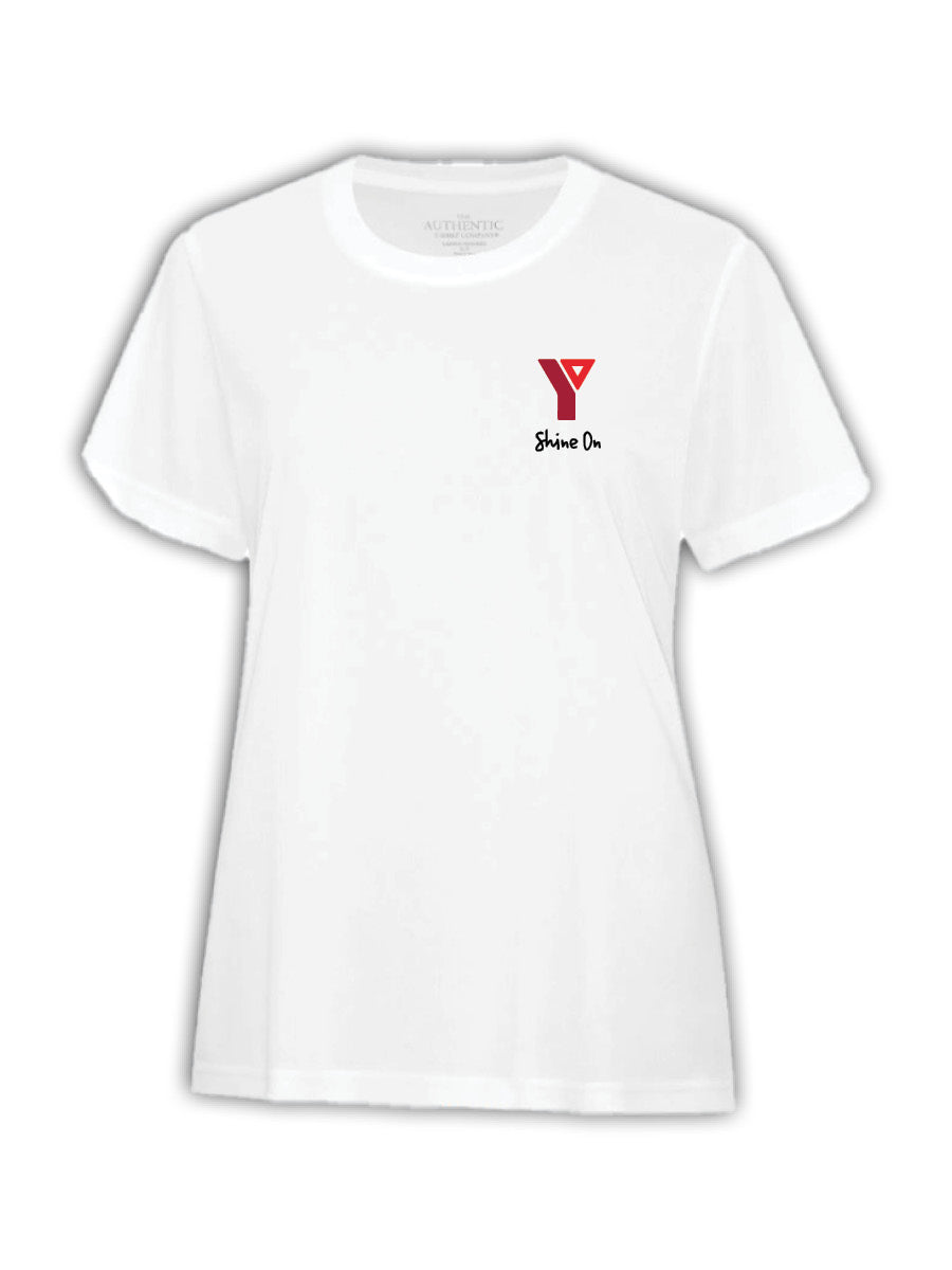 YMCA H&W - Ladies DriFit T-Shirt - Printed Logo