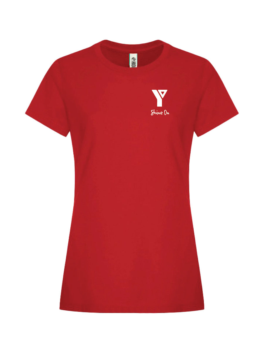 YMCA H&W - Ladies Koi T-Shirt - Printed Logo