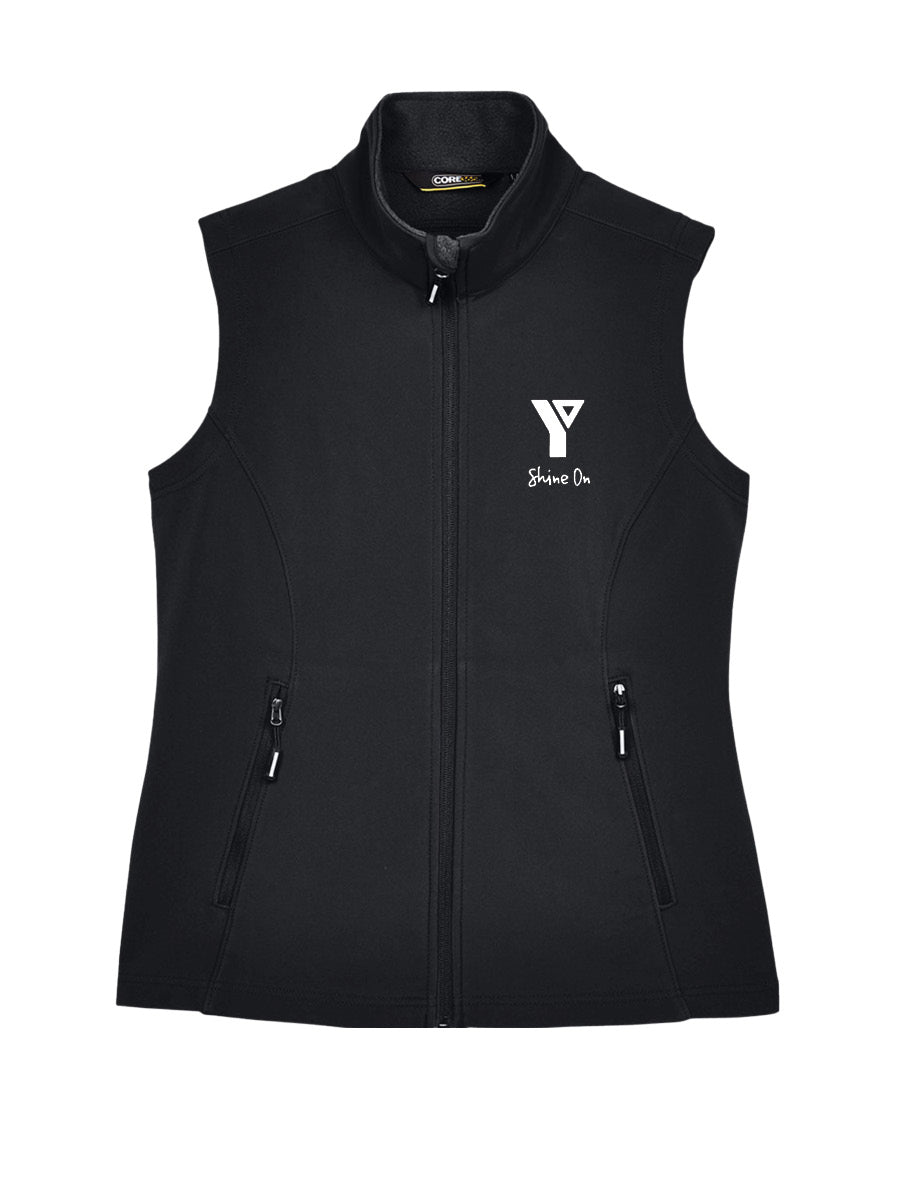 YMCA H&W - Ladies Fleece Vest - Embroidered Logo