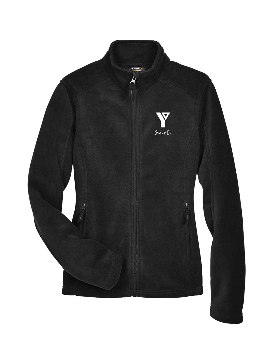 YMCA H&W - Ladies Fleece Jacket - Embroidered Logo