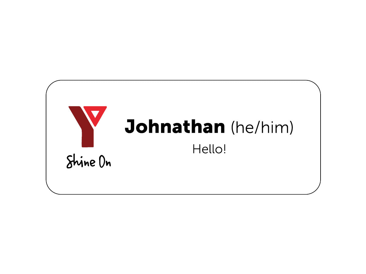 YMCA H&W - Nametag