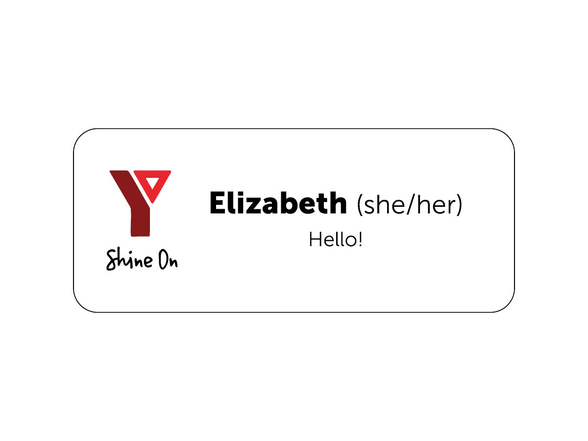 YMCA H&W - Nametag