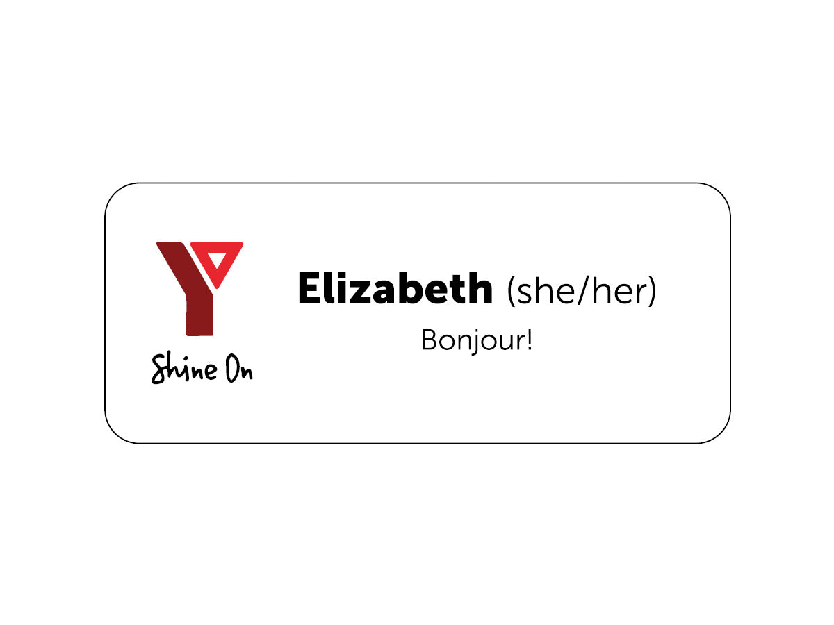 YMCA H&W - Nametag