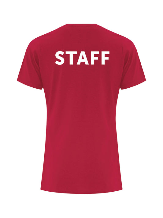 YMCA STAFF - Ladies Cotton T-Shirt