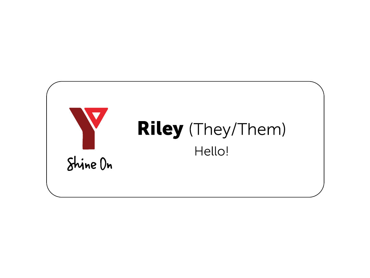 YMCA H&W - Nametag