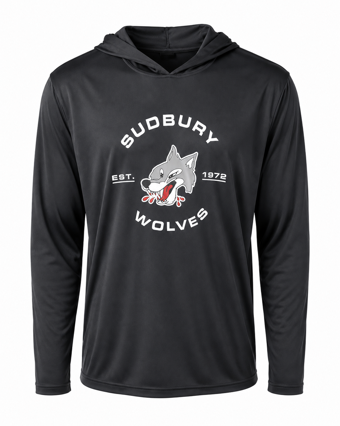 Wolves Drifit Longsleeve w/ Hood