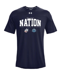 Wolves Under Armour Navy 2024 Playoff T-Shirt