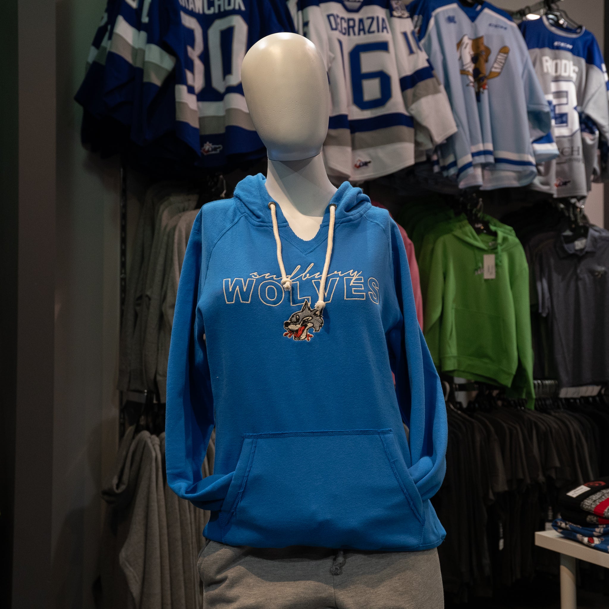 Wolves Womens Campus Crew UCLA Hoodie