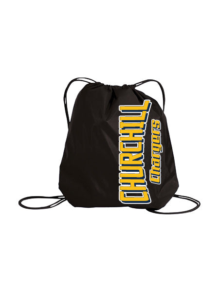 Churchill PS - Cinch Bag - Printed Logo