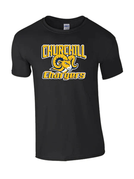 Churchill PS - Spirit Wear T-Shirts - Printed Logo