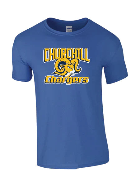 Churchill PS - Spirit Wear T-Shirts - Printed Logo