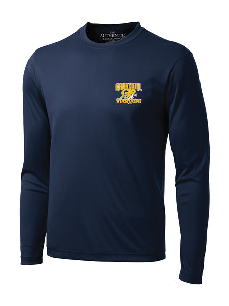Churchill PS -Dri Fit Long Sleeve Shirt - Printed Logo