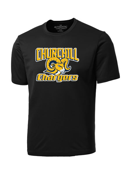 Churchill PS- Dri Fit T-Shirt - Printed Logo