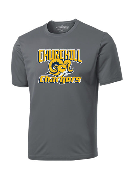Churchill PS- Dri Fit T-Shirt - Printed Logo