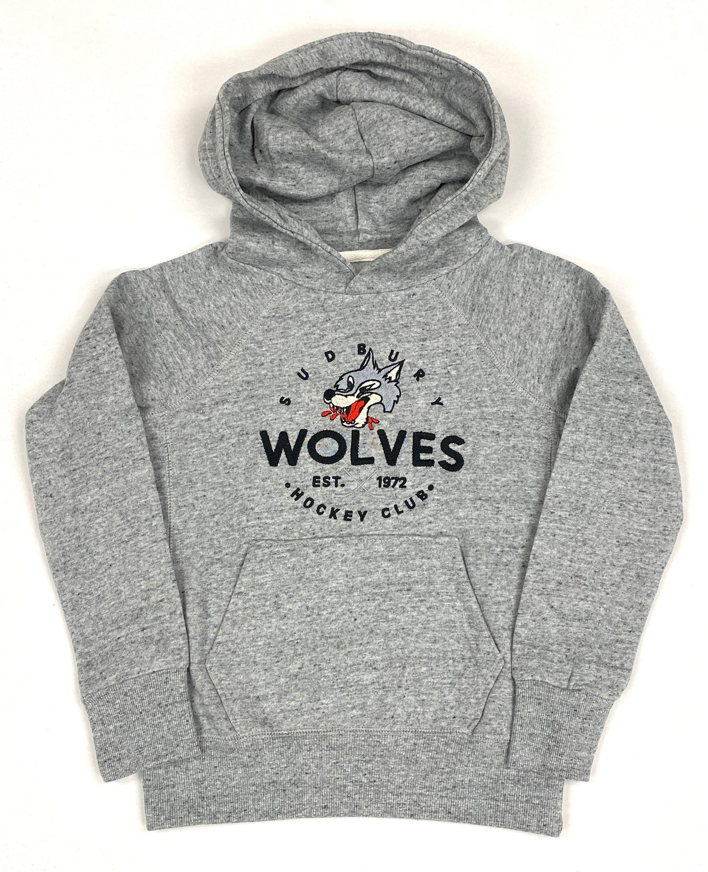 Wolves Light Grey Youth Hoodie