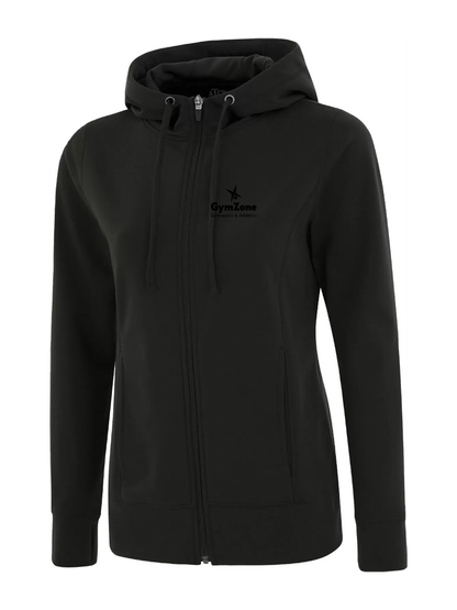 GymZone Ladies Game Day Fleece Full Zip Hoodie