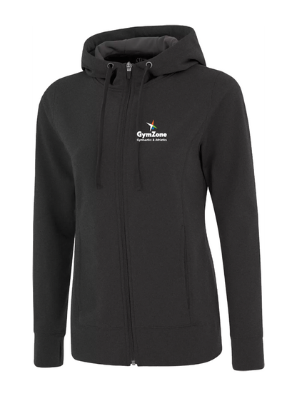 GymZone Ladies Game Day Fleece Full Zip Hoodie