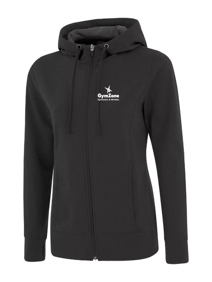 GymZone Ladies Game Day Fleece Full Zip Hoodie