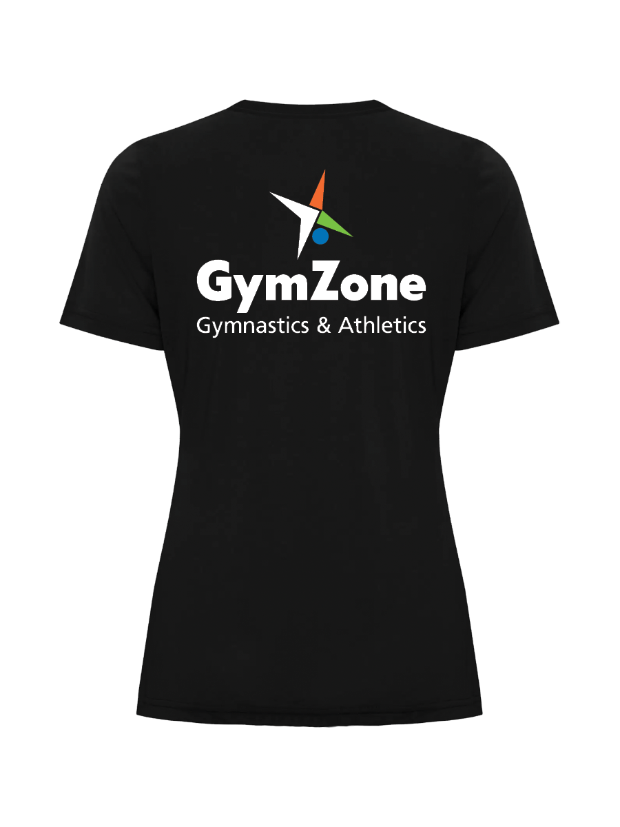 GymZone Ladies ProSpun T-Shirt - Printed Logo