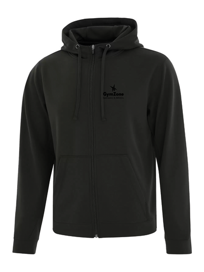 GymZone Mens Game Day Fleece Full Zip Hoodie