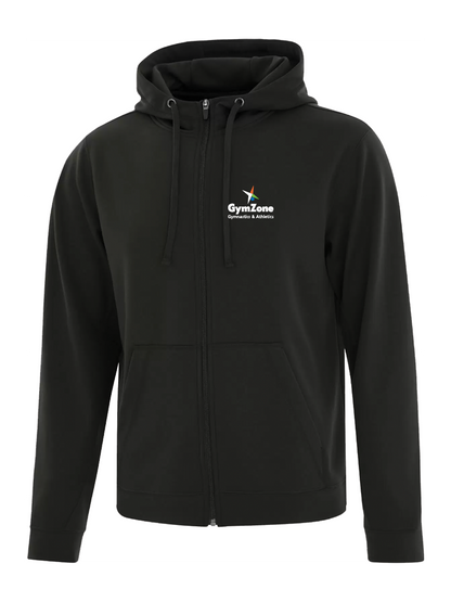 GymZone Mens Game Day Fleece Full Zip Hoodie