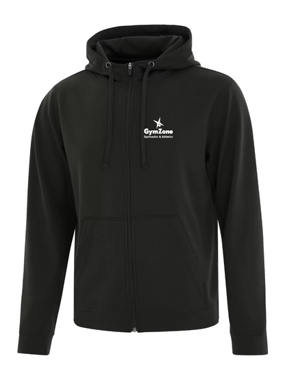 GymZone Mens Game Day Fleece Full Zip Hoodie