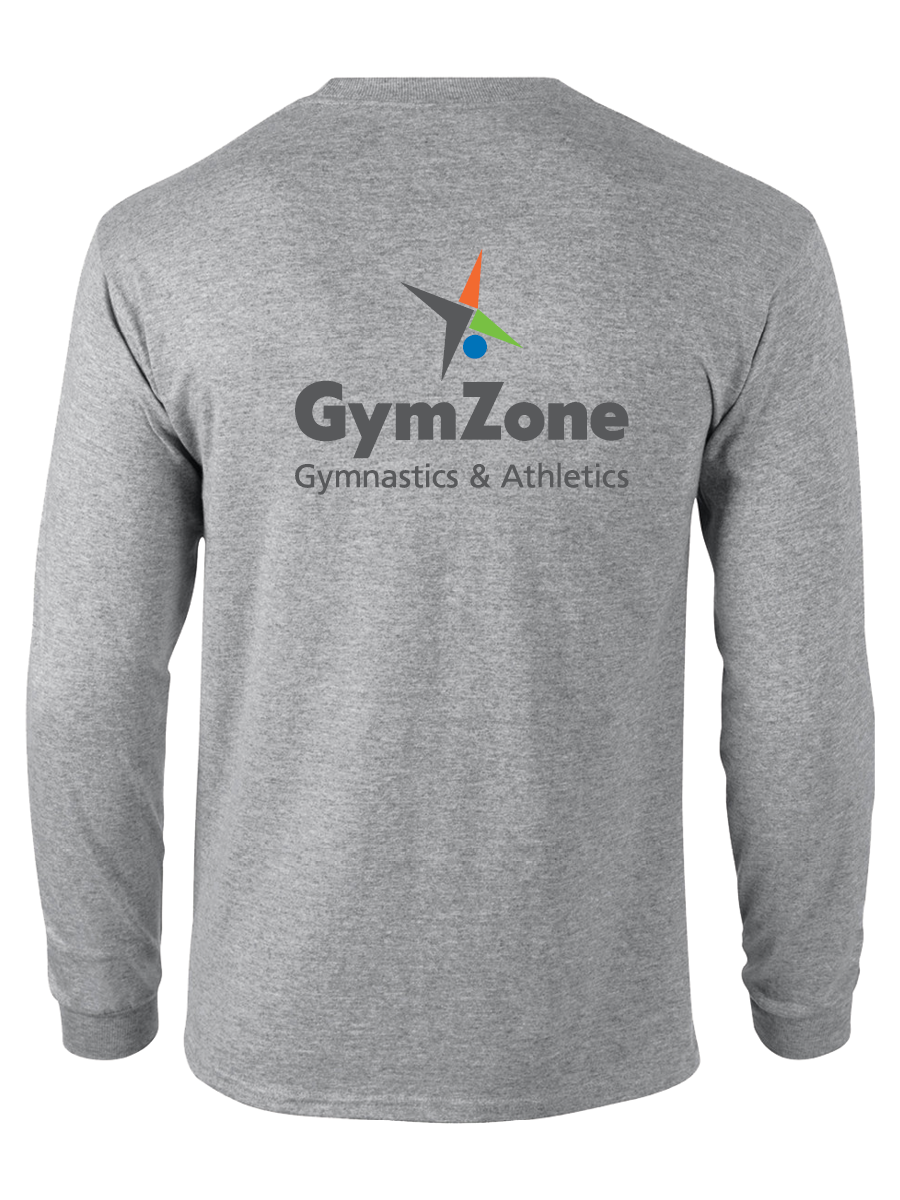 GymZone Adult Long Sleeve - Printed Logo
