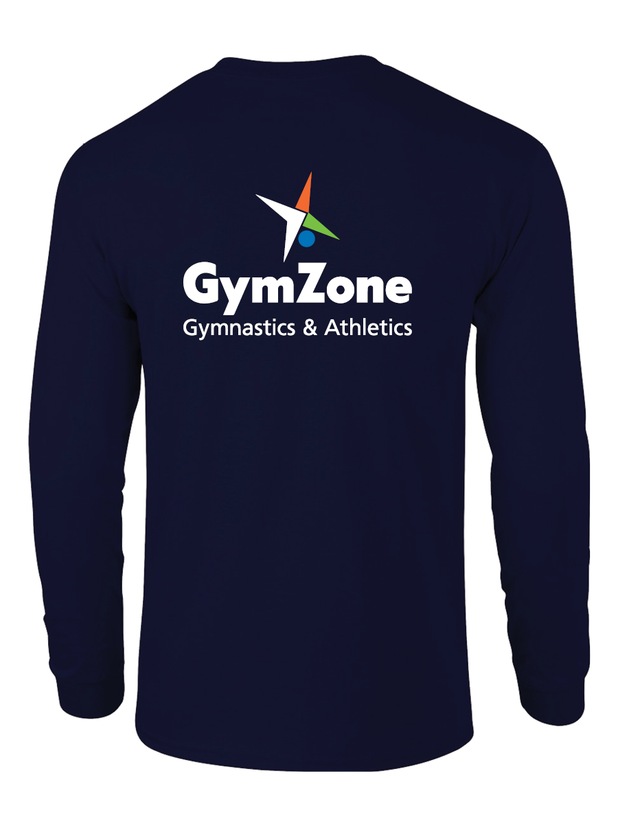 GymZone Adult Long Sleeve - Printed Logo