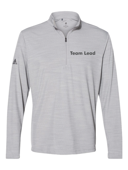 GymZone Adidas Men's Lightweight Mélange Quarter-Zip Pullover