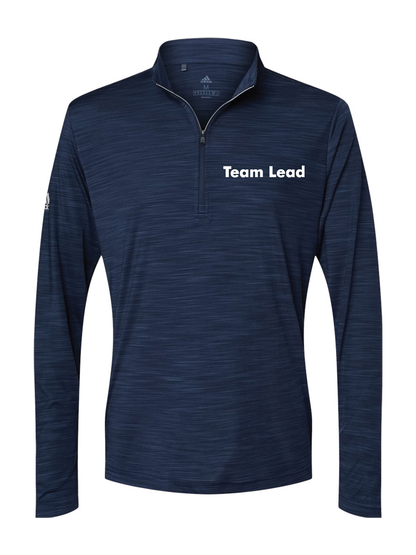 GymZone Adidas Men's Lightweight Mélange Quarter-Zip Pullover