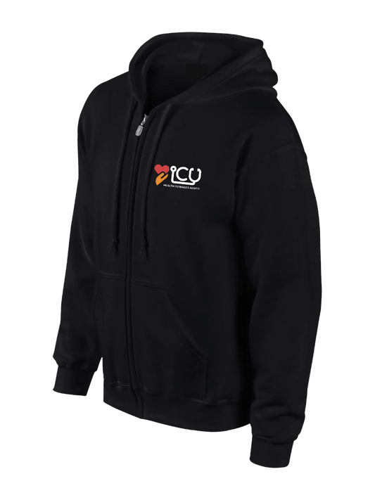 ICU - Unisex Zip Up Hoodie