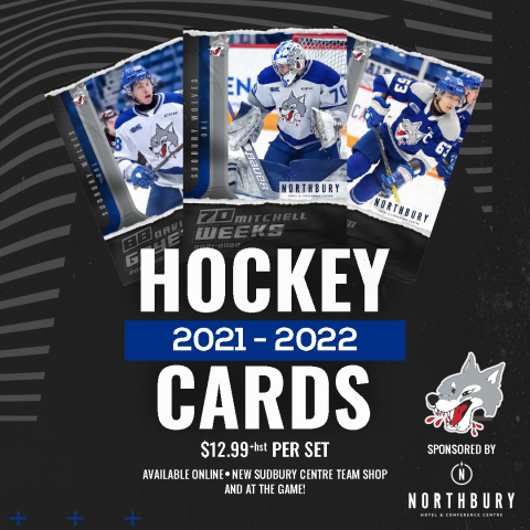 Wolves 2021-22 Hockey Card Set