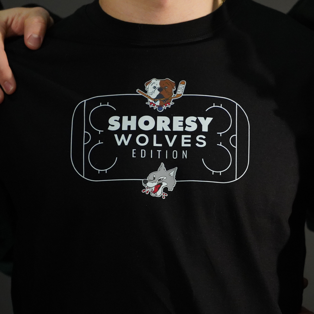 Wolves x Shoresy T-Shirt in Support of Neo Kids Foundation