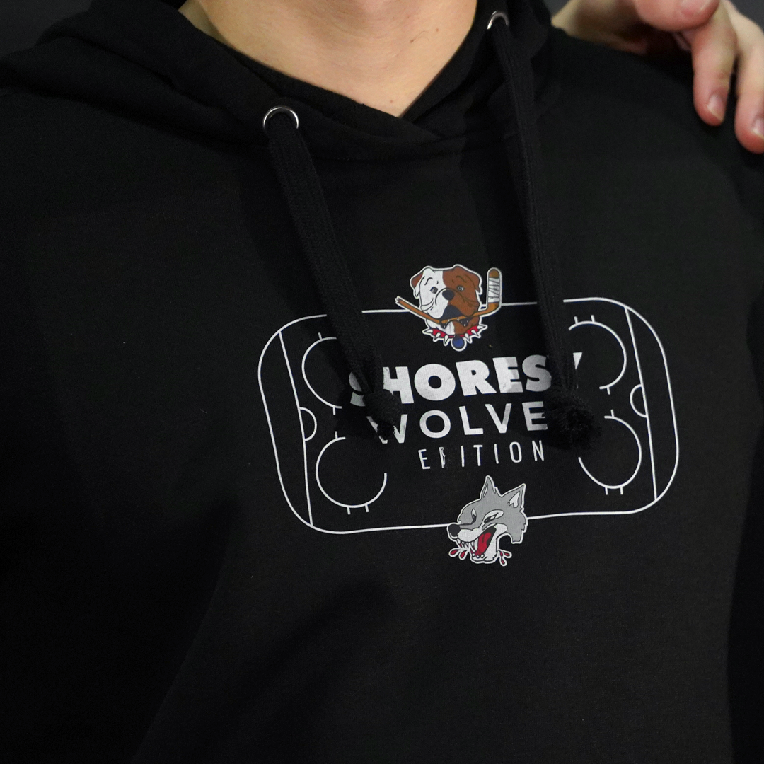 Wolves x Shoresy Hoodie in Support of Neo Kids Foundation