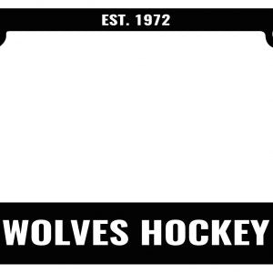 Wolves License Plate Cover